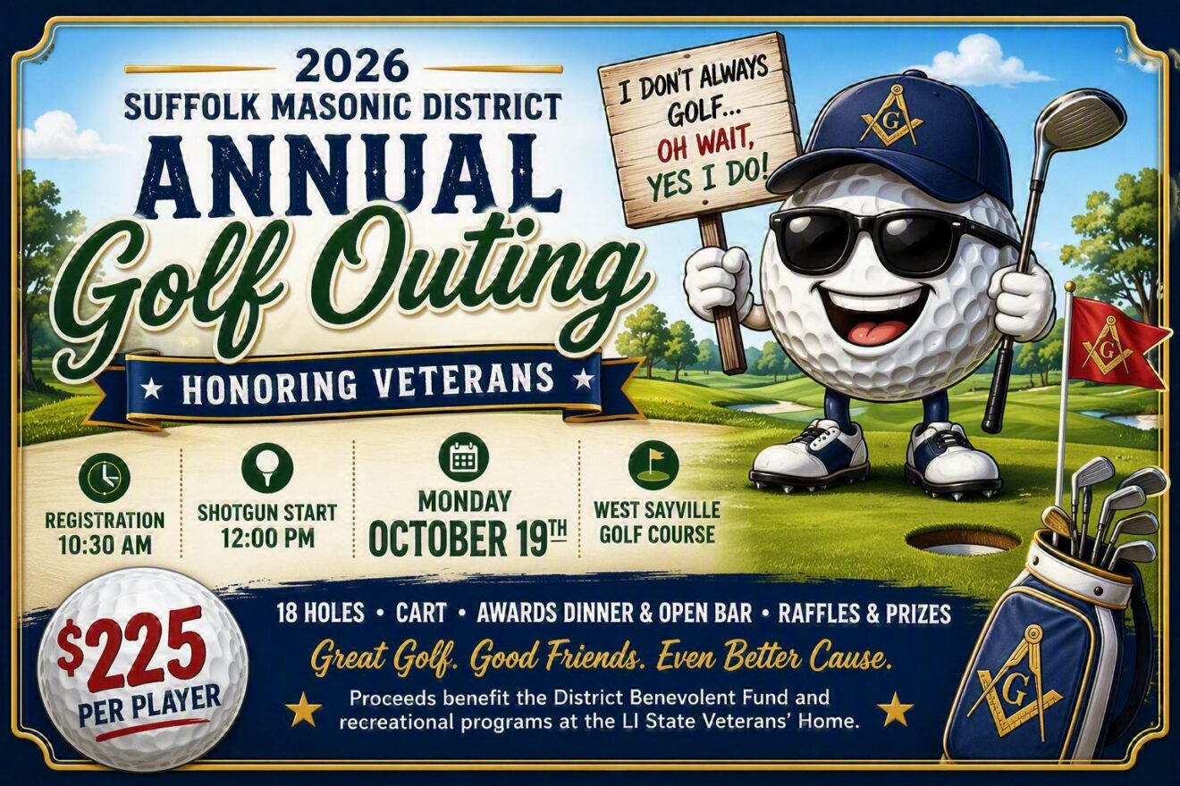 2026 Annual Suffolk District Golf Outing